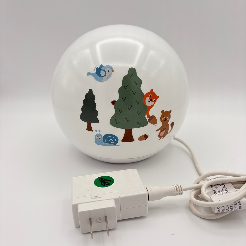 IKEA Brummig LED table lamp with Forest Pattern